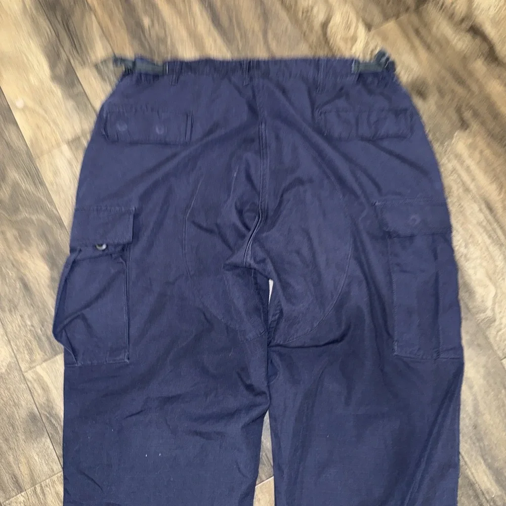 PROPPER Tactical Pants Cargo Utility Ripstop Adjustable Men's Sz XL/L Navy Blue